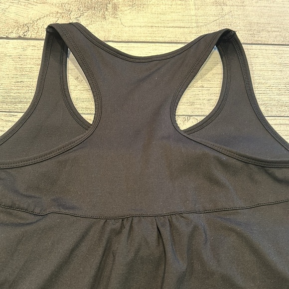 Women’s Athleta black racerback tank top approx size L see measurements - Picture 10 of 12